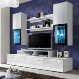 Mini Wooden Entertainment Unit For TVs Up To 42