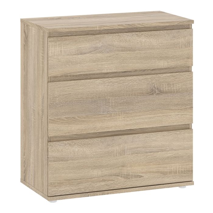 Nova Chest of 3 Drawers in Oak - UK