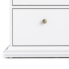 Paris Chest of 4 Drawers in White - UK