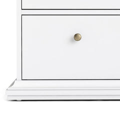 Paris Chest of 6 Drawers in White - UK