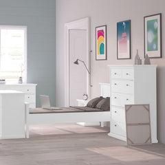Paris Chest of 6 Drawers in White - UK