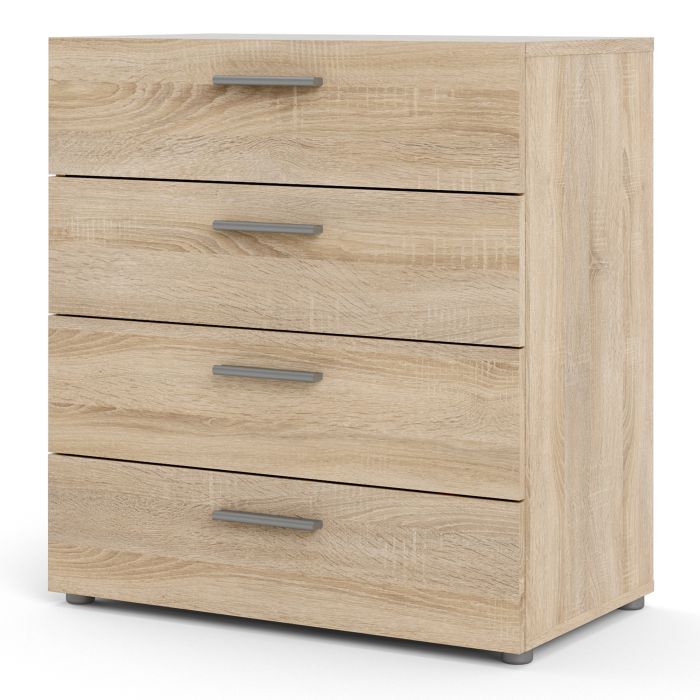 Pepe Chest of 4 Drawers in Oak - UK
