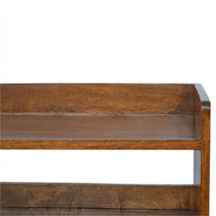 Eatery Bench Chestnut Nordic Storage Bench