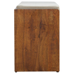 Chow Chaise Mud Linen Pull out Shoe Bench