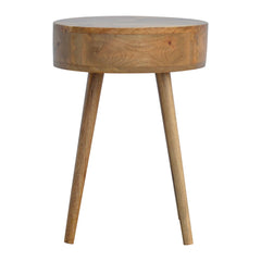 Harley Nordic Circular Shaped Bedside - Furniture One Shop
