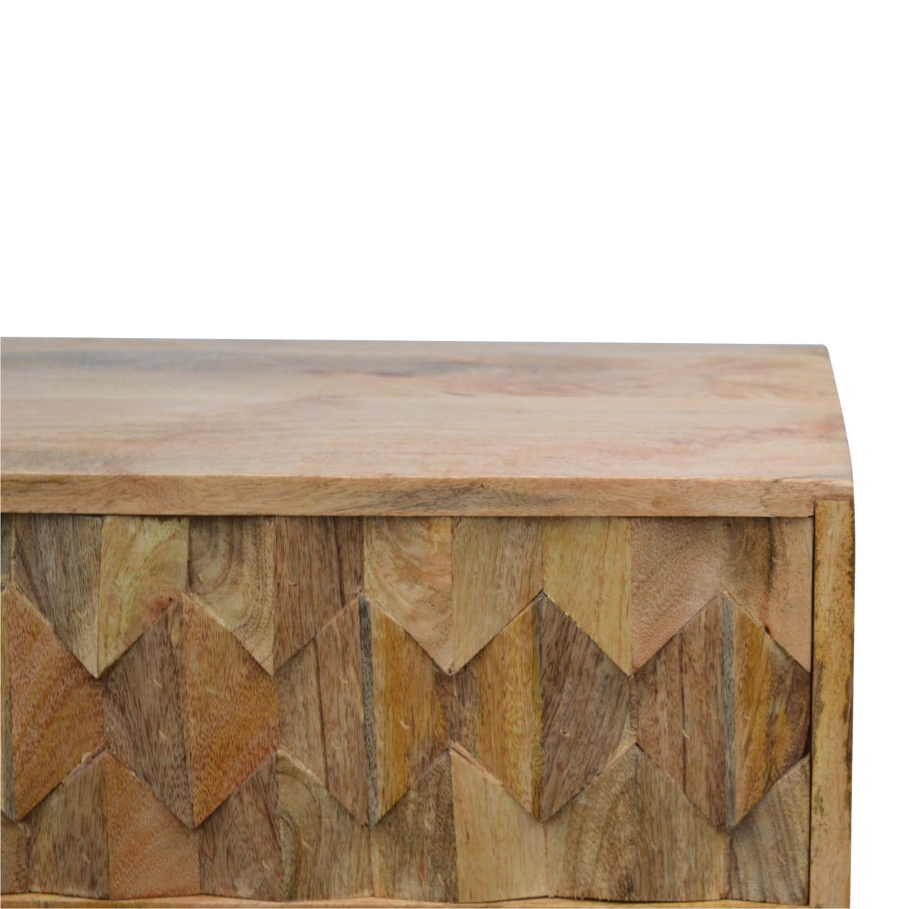 SleekFusion Pineapple Carve Sliding TV Stand - Furniture One Shop