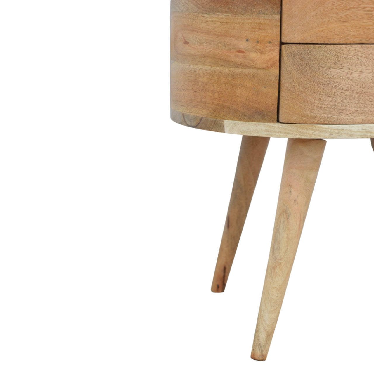 Trafalgar Rounded Bedside Table
