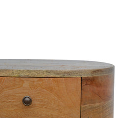 Trafalgar Rounded Bedside Table
