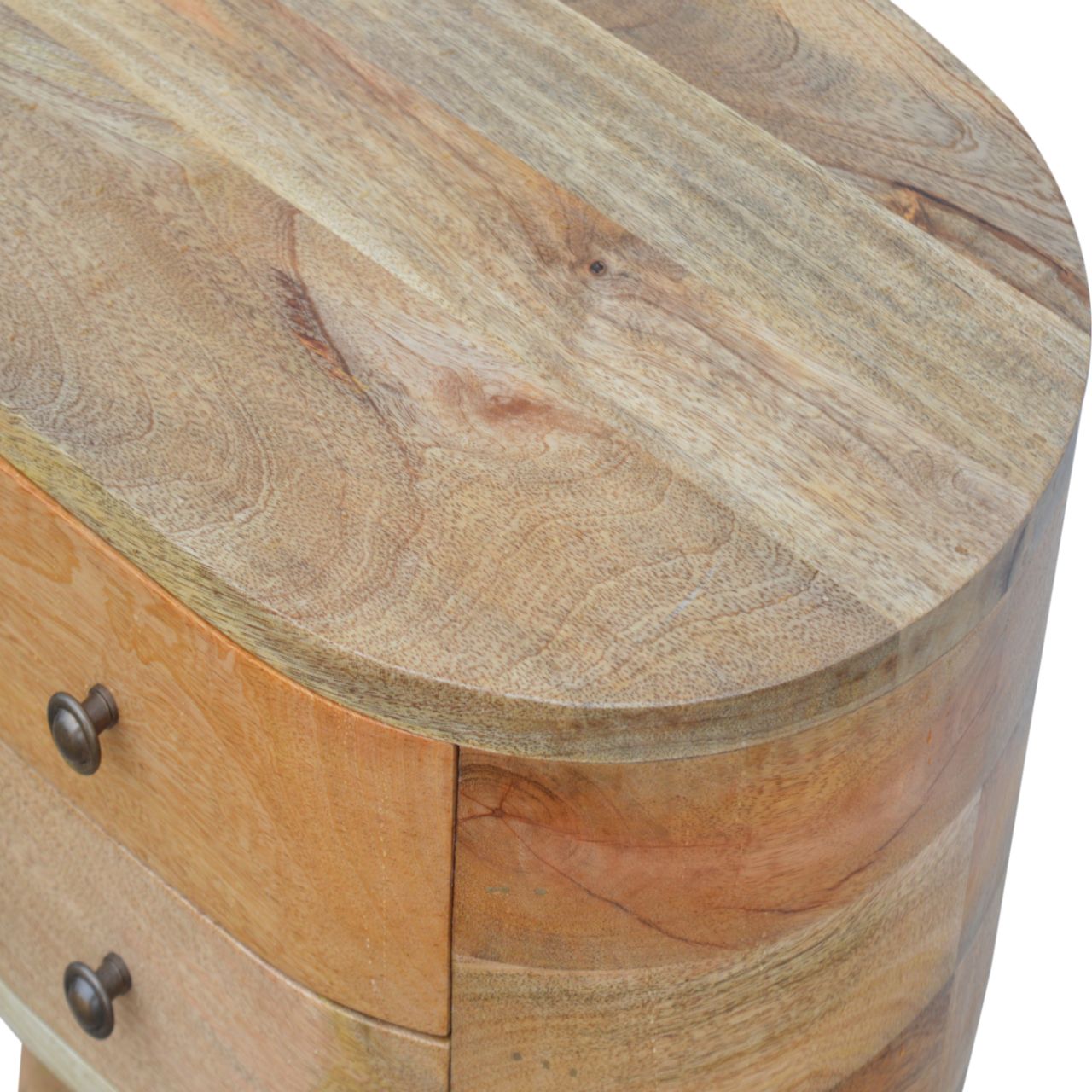 Trafalgar Rounded Bedside Table