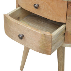 Trafalgar Rounded Bedside Table