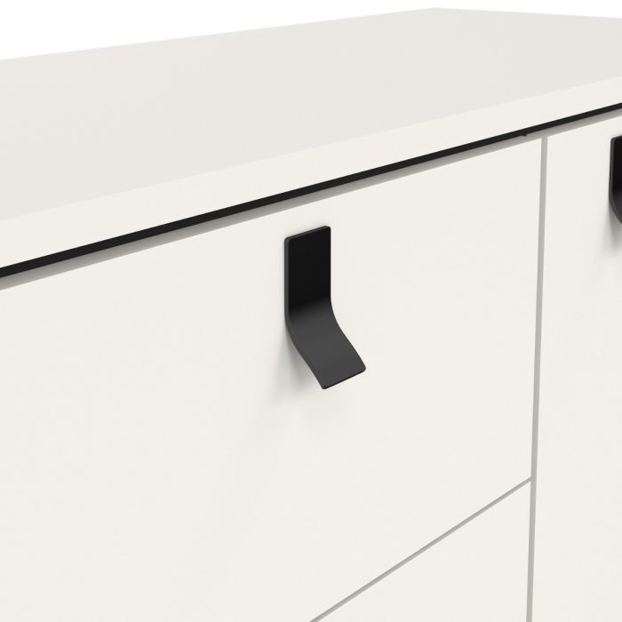 Ry Sideboard 2 doors + 2 drawers in Matt White - UK