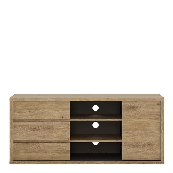 Shetland 1 Door 3 Drawer TV Cabinet - UK