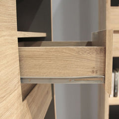 Shetland 2 Door 2 Drawer Narrow Cabinet - UK - Furniture One Shop