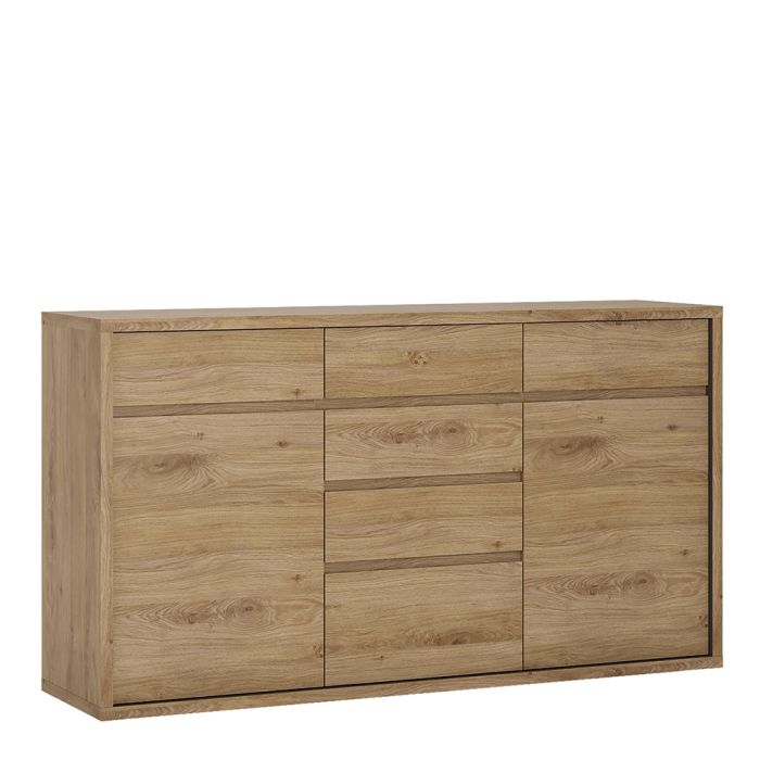 Shetland 2 Door 6 Drawer Chest - UK