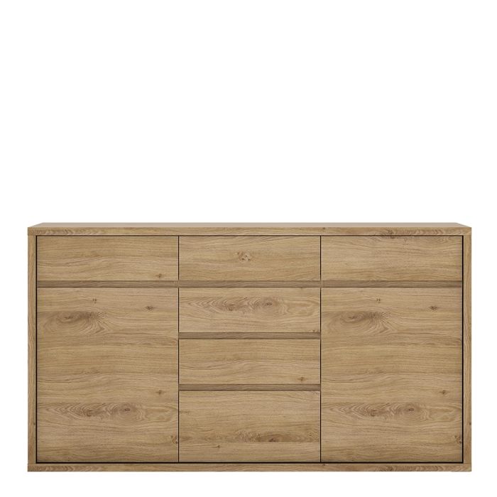 Shetland 2 Door 6 Drawer Chest - UK