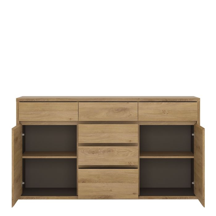 Shetland 2 Door 6 Drawer Chest - UK