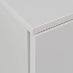 Sienna Chest of 6 Drawers in White High Gloss - UK - Furniture One Shop