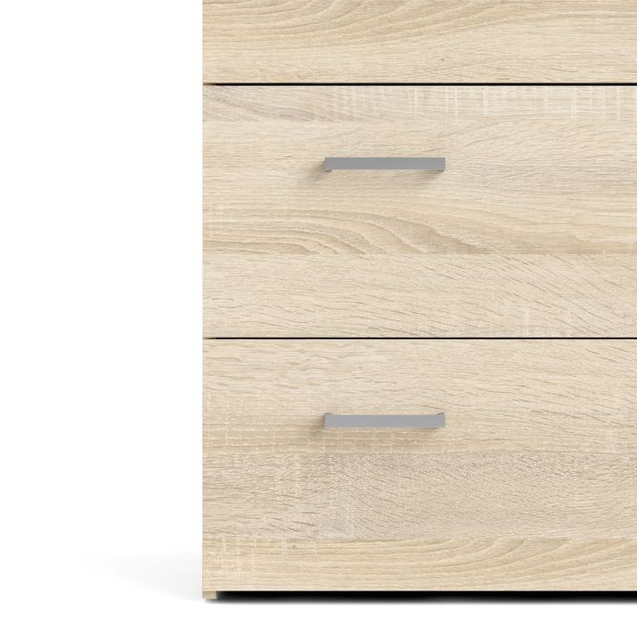 Space Wooden Chest of 3 Drawers in Oak