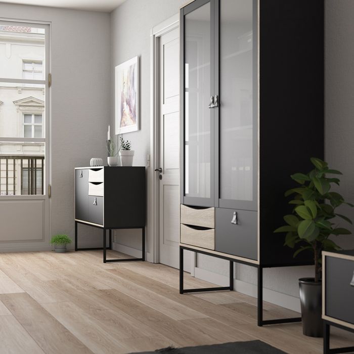 Stubbe Sideboard with 1 door + 3 drawers - UK