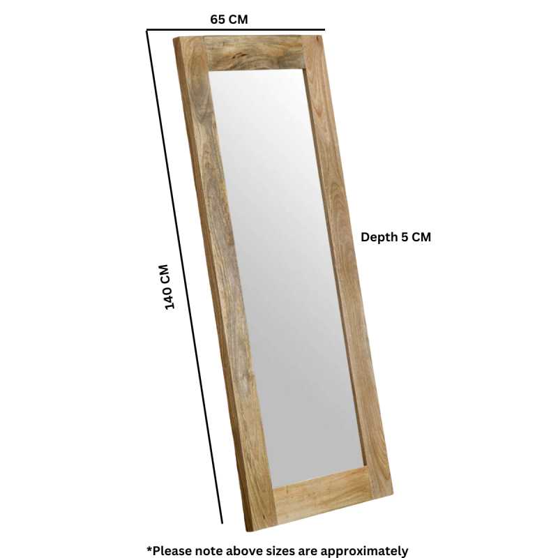 Surrey Mirror Solid Wood Frame Extra Long - UK