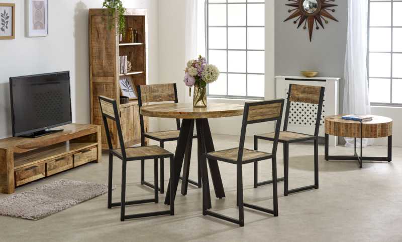 Surrey Round Dining Table 4 Seater - UK