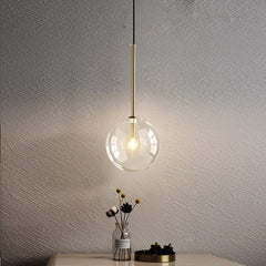 The Glass Ball - Sleek Scandivan Pendant Light