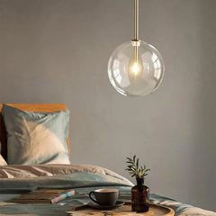 The Glass Ball - Sleek Scandivan Pendant Light