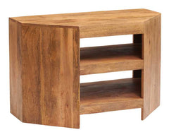 Toko Light Mango Open Corner TV Stand - UK