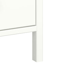 Tromso Woodedn 3 Drawer Chest of Drawers in Off White - UK