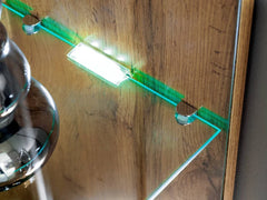 Try Wooden TV Entertainment Unit in Oak Wotan & Anthracite - Furniture One Shop