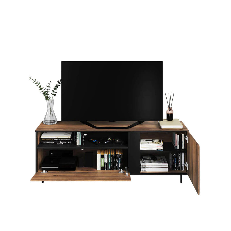 Borga Wooden TV Stand in Oak Catania - 155cm - Furniture One Shop