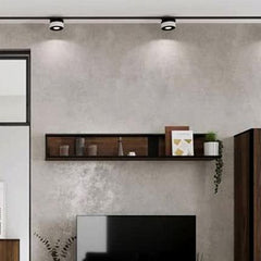 Borga Wooden Wall Shelf in Oak Catania - 155cm - Furniture One Shop