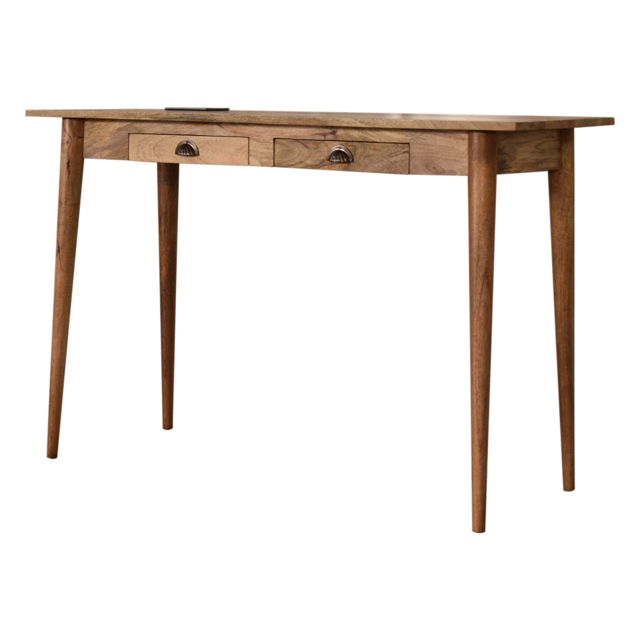 Norwich 2 Drawer Cable Laptop Desk - Furniture One Shop