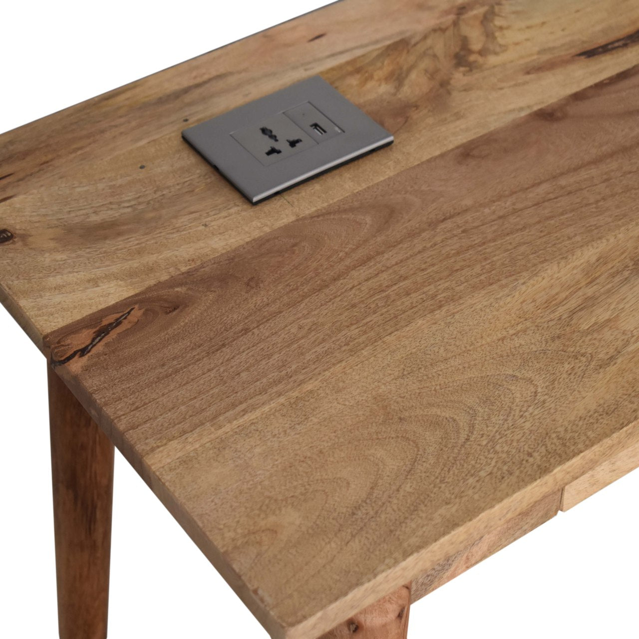Norwich 2 Drawer Cable Laptop Desk - Furniture One Shop
