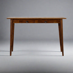 Ripon 2 Drawer Chestnut Laptop Desk - Furniture One Shop