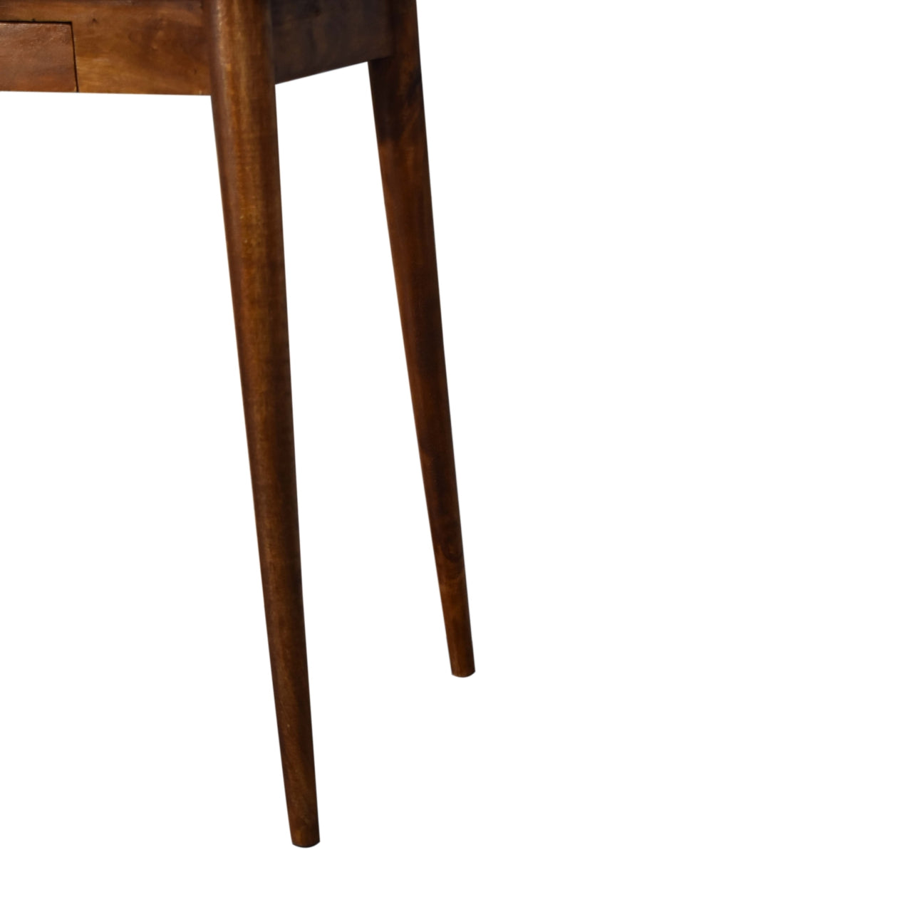 Ripon 2 Drawer Chestnut Laptop Desk - Furniture One Shop