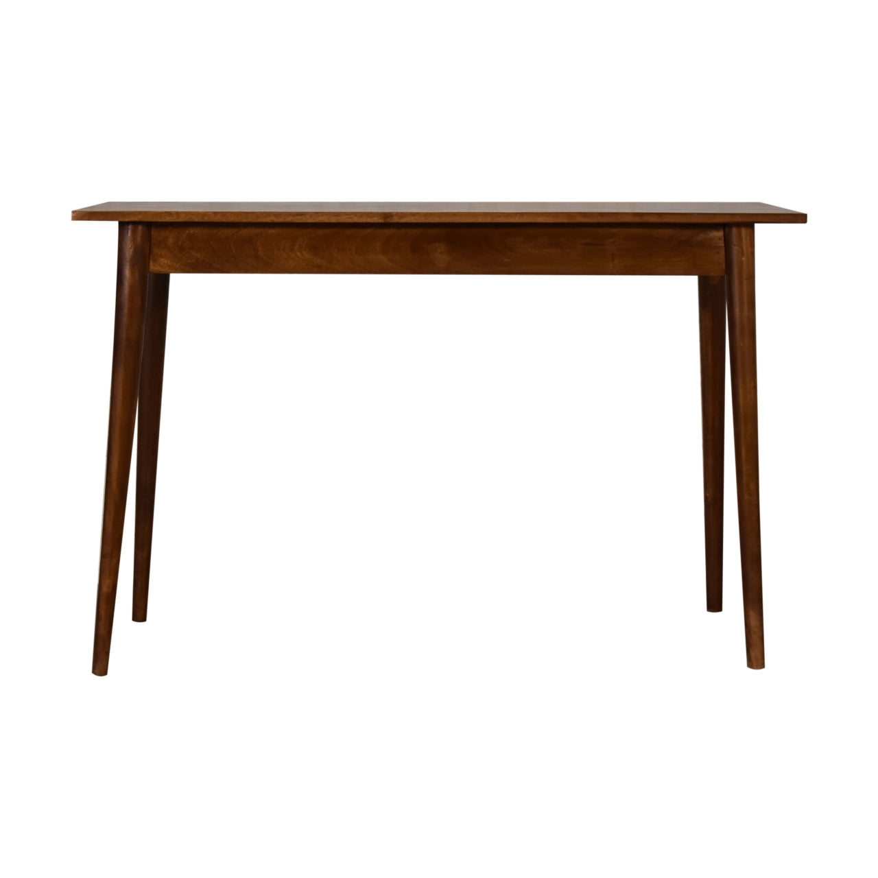 Ripon 2 Drawer Chestnut Laptop Desk - Furniture One Shop