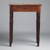 York Chestnut Turned Leg Laptop Desk