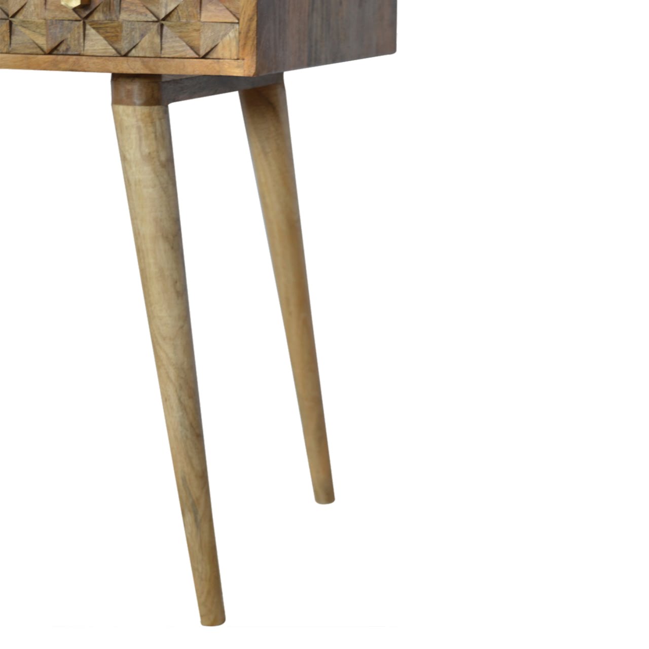 Durham Diamond Carved Laptop Desk - Furniture One Shop