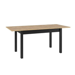 Quant Extending Wooden Dining Table in Oak Artisan - Furniture One Shop