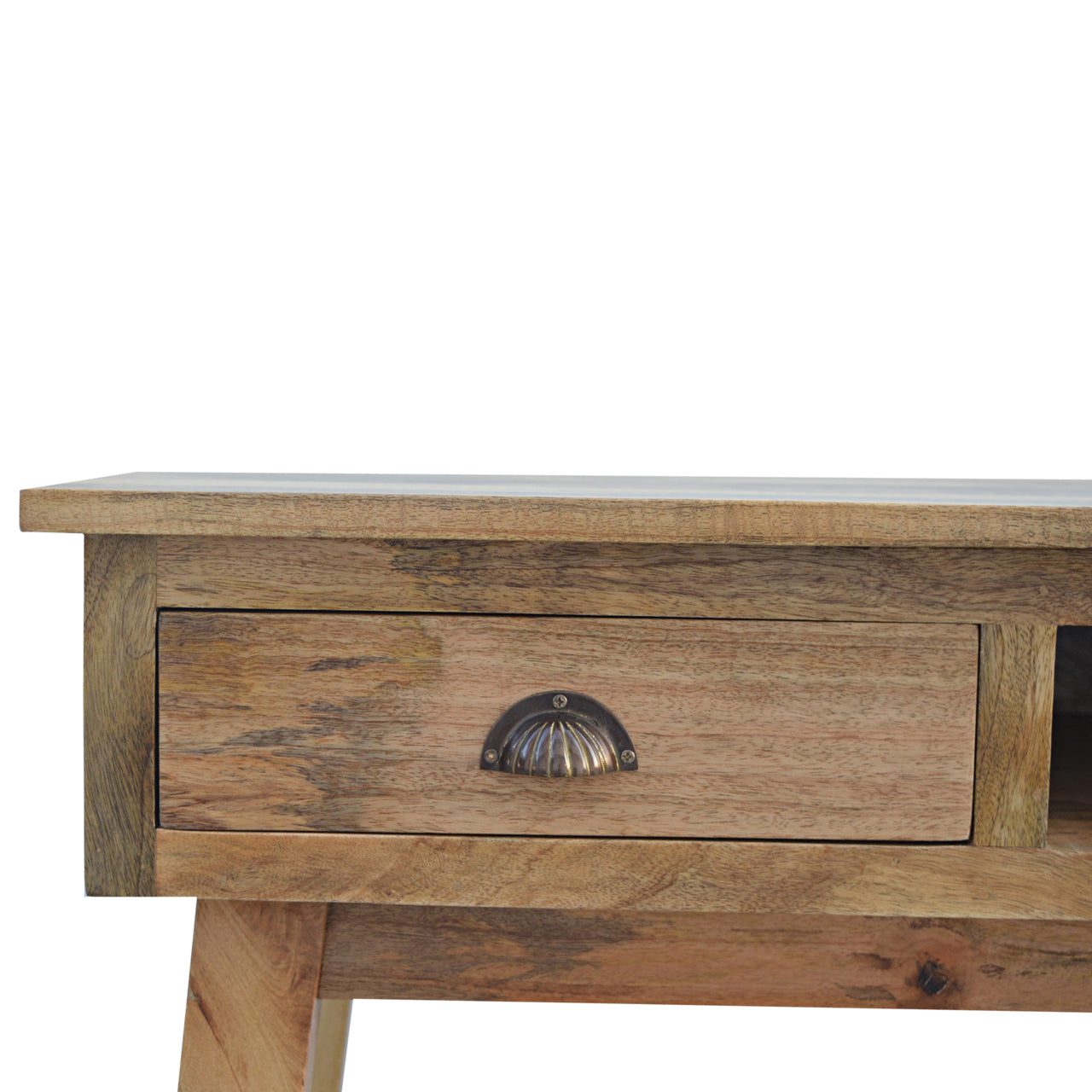 Bradford 2 Drawer Shell Laptop Desk - Furniture One Shop
