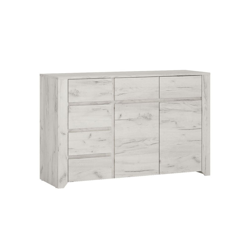 Angel Wooden 2 Door 6 Drawers Sideboard