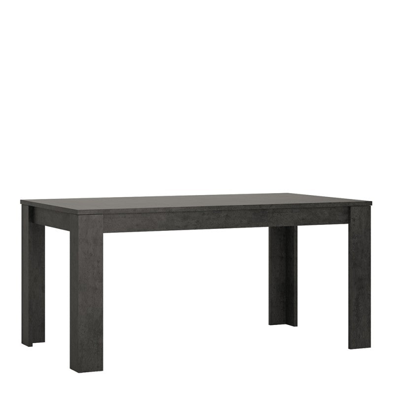 Zingaro Wooden Extending Dining Table in Slate Grey