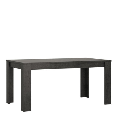 Zingaro Wooden Extending Dining Table in Slate Grey - Furniture One Shop