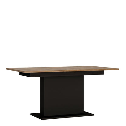 Brolo Extending Dining Table 160-200cm in Walnut and Dark Panel Finish