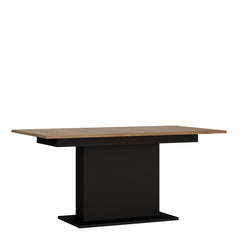 Brolo Extending Dining Table 160-200cm in Walnut and Dark Panel Finish - Furniture One Shop