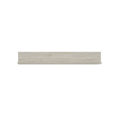 Denim Wooden Wall Shelf in Light Walnut - 120cm