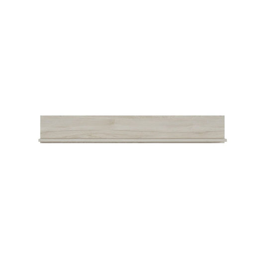 Denim Wooden Wall Shelf in Light Walnut - 120cm