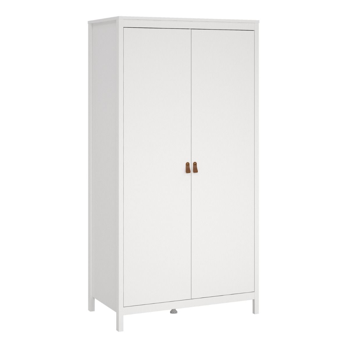 Barcelona Wardrobe with 2 Doors in White