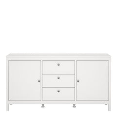 Madrid Sideboard 2 doors + 3 drawers in White